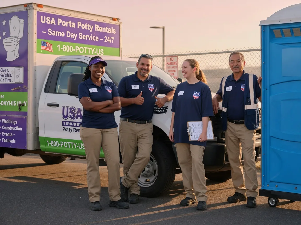Porta Potty Rental company in Saint George, UT
